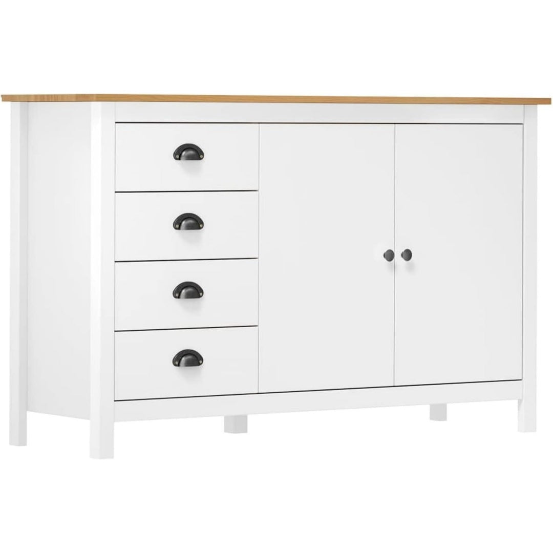 Das Sideboard misst 130 x 40 x 80 cm