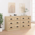 Das Sideboard misst 70 x 35.5 x 67.5 cm mit den Massen 70 x 35.5 x 67.5 cm