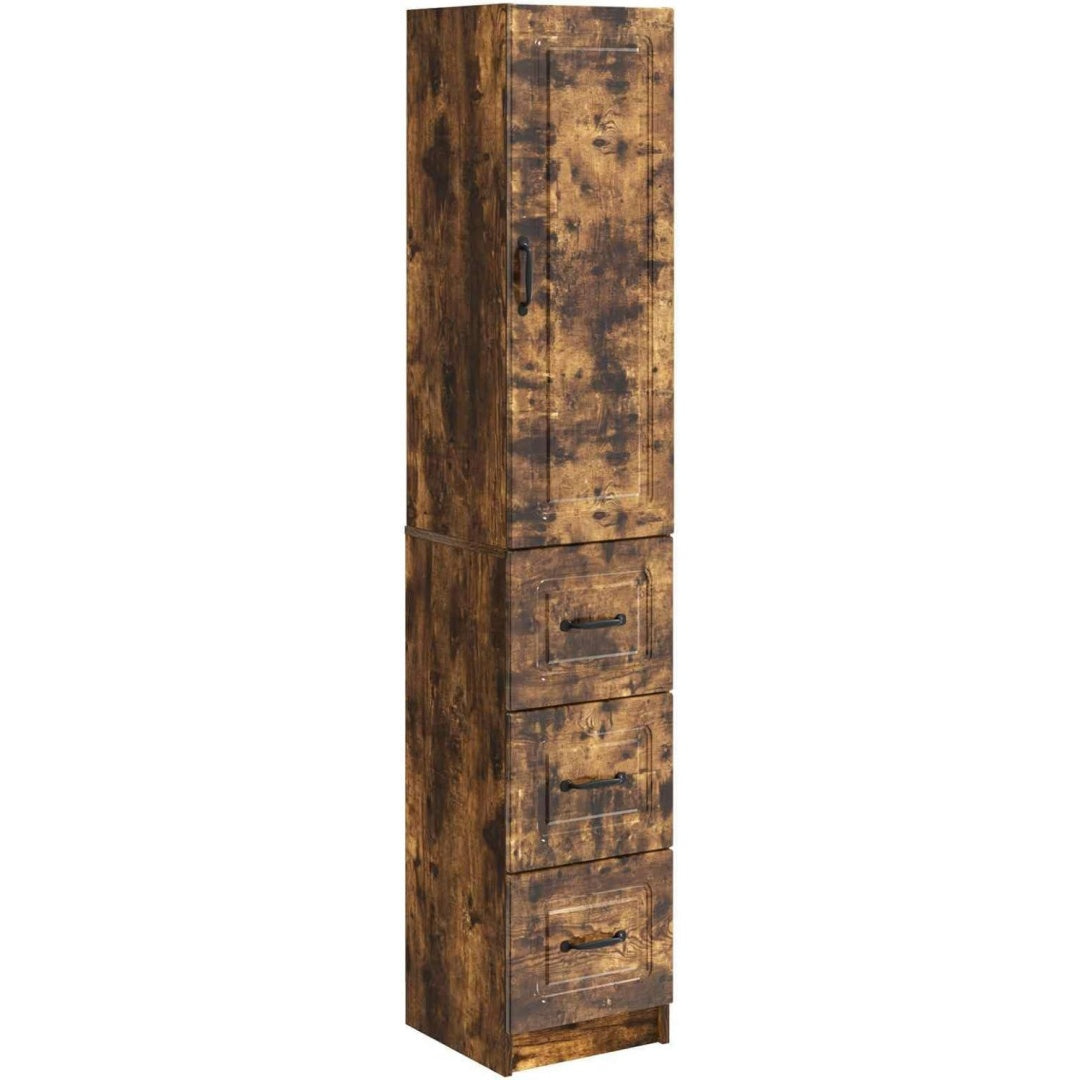 Sideboard mit Schubladen, LED Beleuchtung und offenen Ablagen