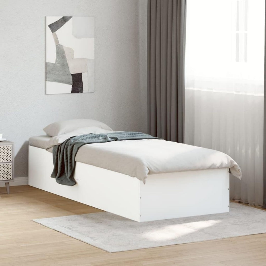 Bettgestell aus Holzwerkstoff mit den Massen 90 x 200 cm