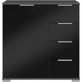 Geschlossener Stauraum an dem Sideboard mit den Massen 81 x 83 x 41 cm