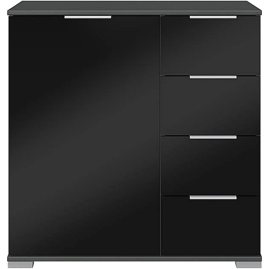 Geschlossener Stauraum an dem Sideboard mit den Massen 81 x 83 x 41 cm