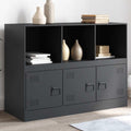 Sideboard mit geschlossenem Stauraum und Metallgriffen