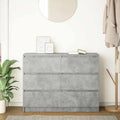 Sideboard mit den Massen 100 x 35 x 76 cm in Betongrau