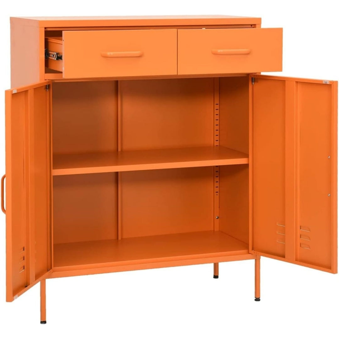 2 Schubladen bestimmen das Erscheinungsbild von dem Sideboard