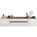 Sideboard in Naturbraun mit beschichteten Flaechen