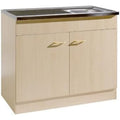 Geschlossener Stauraum an dem Sideboard mit 80 cm